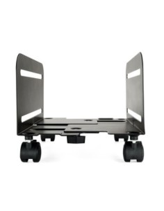 TooQ Soporte para CPU de SUELO con ruedas negro