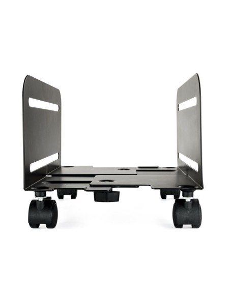 TooQ Soporte para CPU de SUELO con ruedas negro