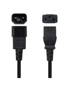 Nanocable Cable Alimentacion CPU' C13/H-C14/M' 3'M