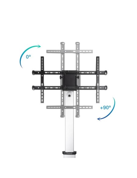 Tooq FS1886M-B Soporte suelo ruedas Hera 37"-86"