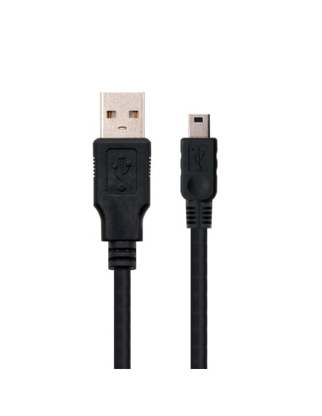 Nanocable Cable USB 2'0' A/M-Mini B/M' negro' 0'5m