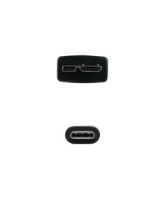 Nanocable Cable USB 3'0' USB-C/M-Micro B/M 1 m 2