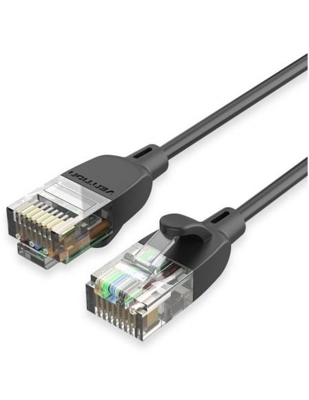 Cable de Red RJ45 UTP Vention IBIBG Cat.6A/ 1.5m/ Negro