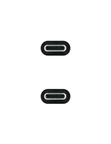 Nanocable Cable USB 3'1GEN2 5A USB-C/M-M 1'5 M