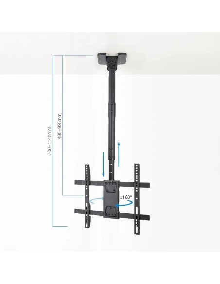 Tooq LPCE1175TSLI-B Soporte techo TV 32"-75"