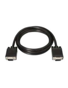 Aisens Cable SVGA HDB15/M-HDB 15/M negro 1'8m