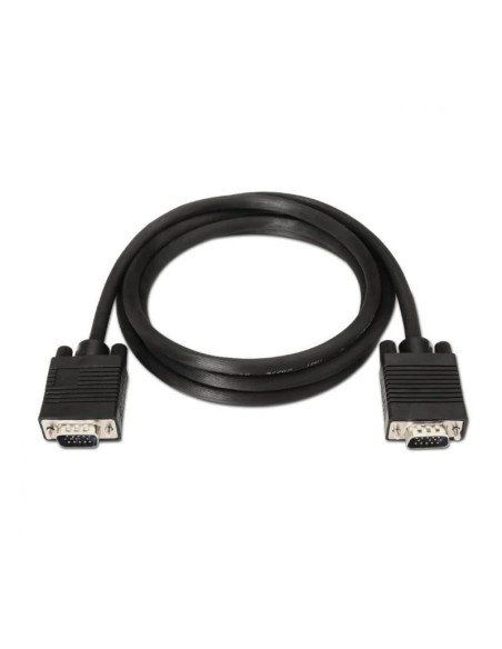 Aisens Cable SVGA HDB15/M-HDB 15/M negro 1'8m