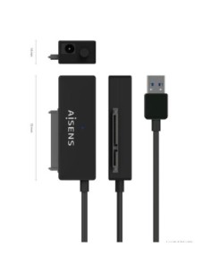 Aisens Adaptador SATA a USB-A 3'0 Discos 2'5/3'5 2