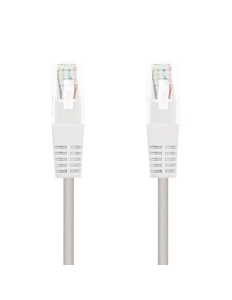 Cable de Red RJ45 UTP Nanocable 10.20.0102-W Cat.5e/ 2m/ Blanco