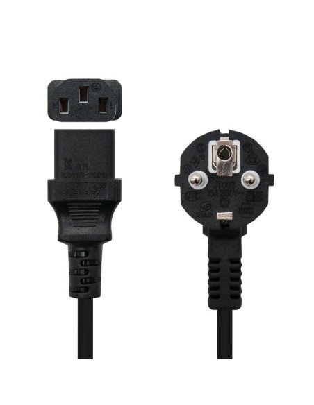 Nanocable Cable Alimentación CPU CEE7-M-C13-H 2M