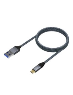 Aisens Cable USB 3'1 Gen2 Alu 3A CM-AM Gris 2'0M