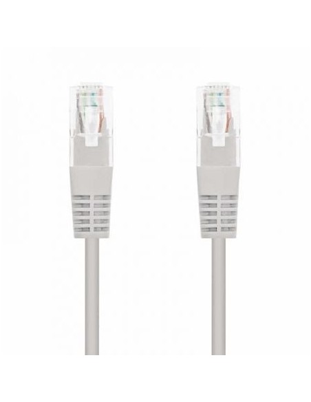 Cable de Red RJ45 UTP Nanocable 10.20.1302 Cat.6/ 2m/ Gris