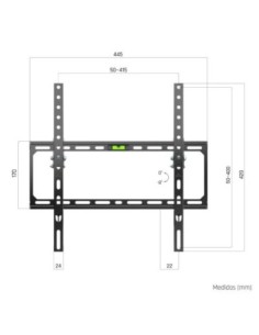 iggual SPTV15-L Soporte TV pared Incl 21"-75" 45kg 2