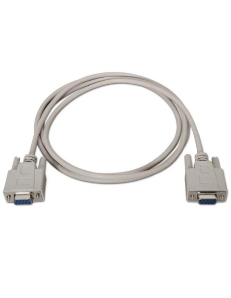 Aisens Cable Serie Null Modem DB9/H-DB9/H 1'8m
