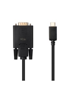 Nanocable Cable Conversor USB-C/M a VGA/M 1'8 M