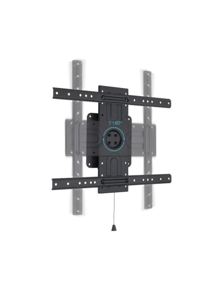 Tooq LP3780F-R Soporte pared rotación 360 Negro