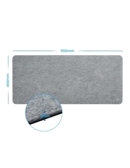 EWENT EW3185 Alfombrilla Extra Grande Fieltro