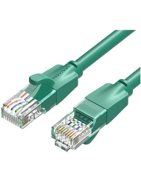 Cable de Red RJ45 UTP Vention IBEGH Cat.6/ 2m/ Verde