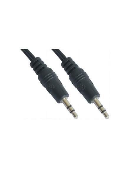 Nanocable Cable Audio. Jack 3.5/M-M. negro. 5 M