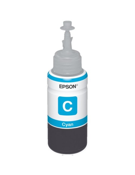 Epson Botella Tinta Ecotank T6641 Cyan