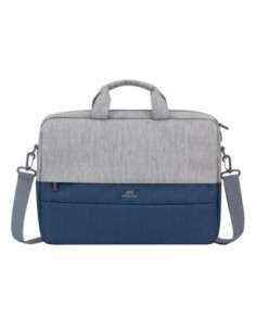 RIVACASE 7532 Grey/blue Prater Maletín 15.6" gris-