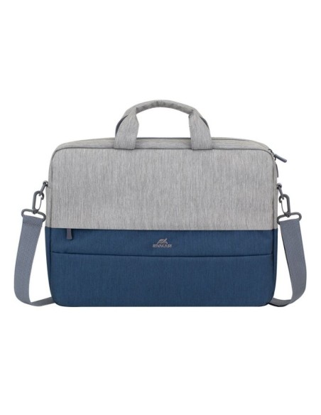 RIVACASE 7532 Grey/blue Prater Maletín 15.6" gris-