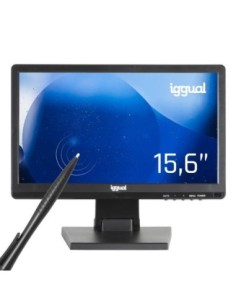 iggual Monitor táctil resistivo 15,6" 16:9 HD+
