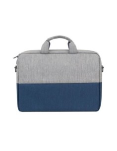 RIVACASE 7532 Grey/blue Prater Maletín 15.6" gris- 2