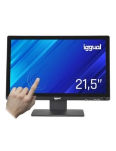 iggual Monitor táctil capacitivo 21,5" 16:9 FHD