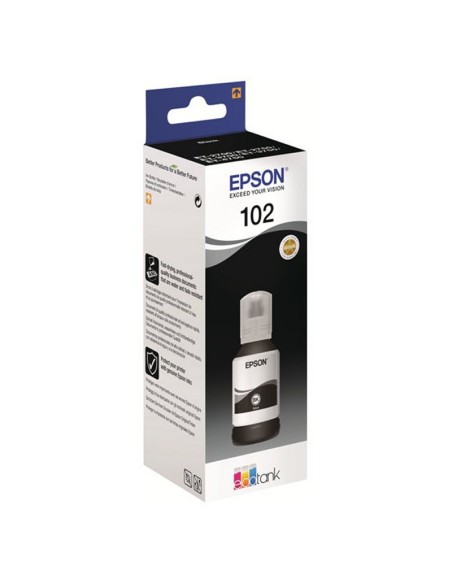 Epson Botella Tinta Ecotank 102 Negro