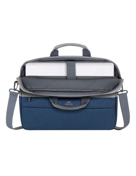 RIVACASE 7532 Grey/blue Prater Maletín 15.6" gris-