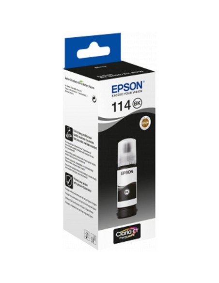 Epson Botella Tinta Ecotank 114 Negro