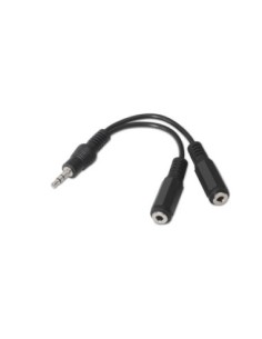 Nanocable Cable Audio Estéreo 2Jack 3.5H Jack 3.5M