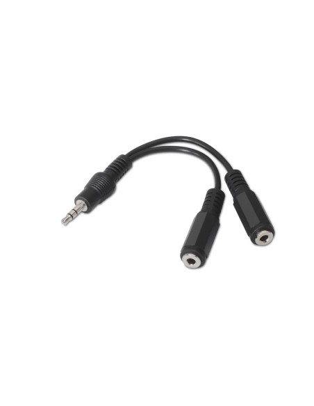 Nanocable Cable Audio Estéreo 2Jack 3.5H Jack 3.5M