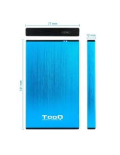 Tooq TQE-2527BL Caja HDD 2'5" USB 3'1 Gen1/USB 3'0 2