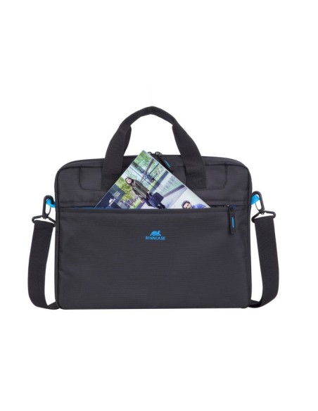 RIVACASE 8027 Black Regent II Maletín 14" negro