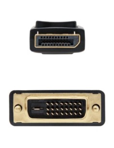 Nanocable Cable Conversor DP a DVI  2 M Negro 2