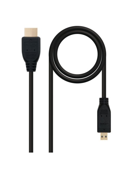 Nanocable Cable Micro HDMI 1.4  A/M-D/M 0.8 M
