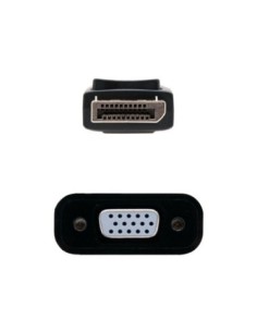 Nanocable Conversor DP a SVGA DP/M-SVGA/H 15 cm 2