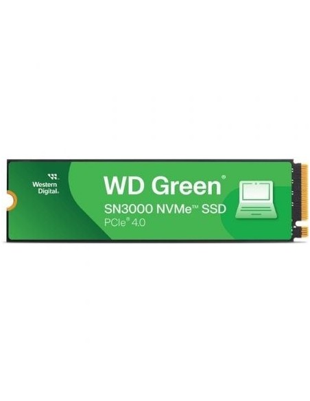 Disco SSD Western Digital WD Green SN3000 1TB/ M.2 2280 PCIe/ Full Capacity