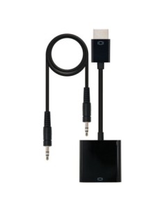 Nanocable Conversor HDMI/SVGA+AUDIO HDMI/M-SVGA/H