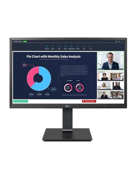 LG 24BP75CP-B Monitor 238" RJ45 USBc Webc AA MM