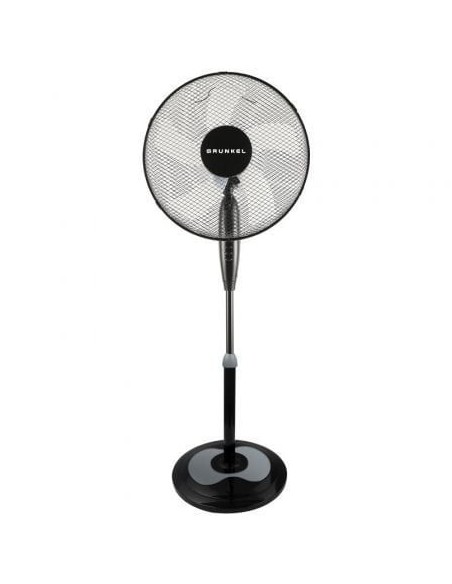 Ventilador de Pie Grunkel FAN-165R NG/ 50W/ 5 Aspas 40cm/ 3 Velocidades
