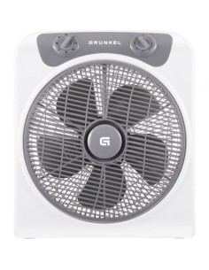 Ventilador de Suelo Grunkel Box Fan/ 45W/ 5 Aspas 30cm/ 3 Velocidades