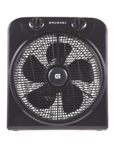 Ventilador de Suelo Grunkel Box Fan NG/ 45W/ 5 Aspas 30cm/ 3 Velocidades