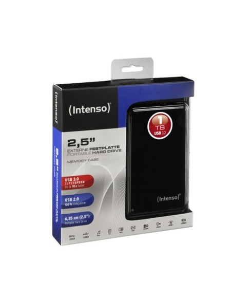 Intenso HDD Externo 6021560 1TB 2'5" USB 3'0 Negro