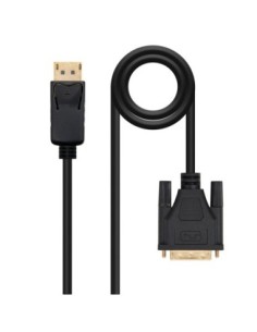 Nanocable Cable Conversor DP a DVI 1 M Negro