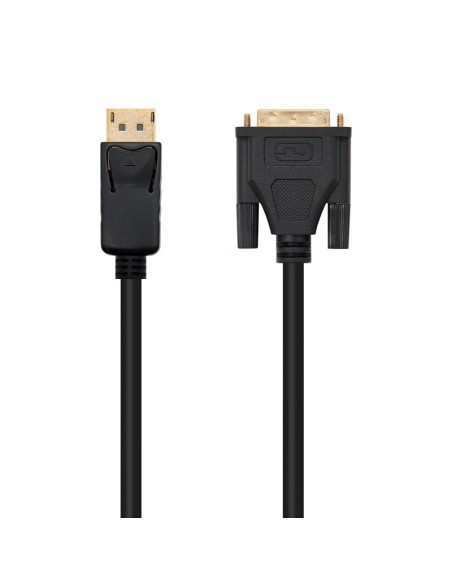 Nanocable Cable Conversor DP a DVI 1 M Negro