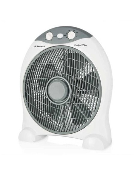 Ventilador de Suelo Orbegozo Box Fan BF 1030/ 45W/ 5 Aspas 30cm/ 3 velocidades