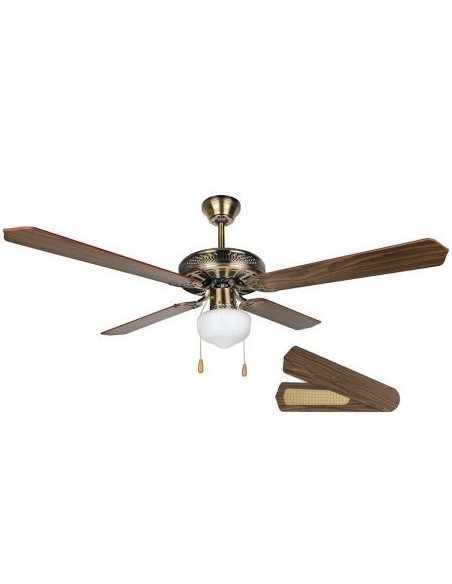 Ventilador de Techo Orbegozo CL 06132 M/ 60W/ 4 Aspas 132cm/ 3 velocidades